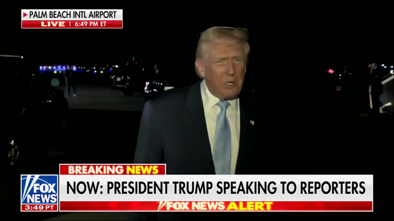 [Video] Trump says US may have discussions with Maduro