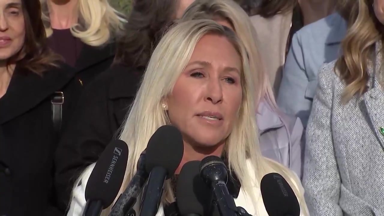 [Video] Marjorie Taylor Greene demands release of Epstein client list