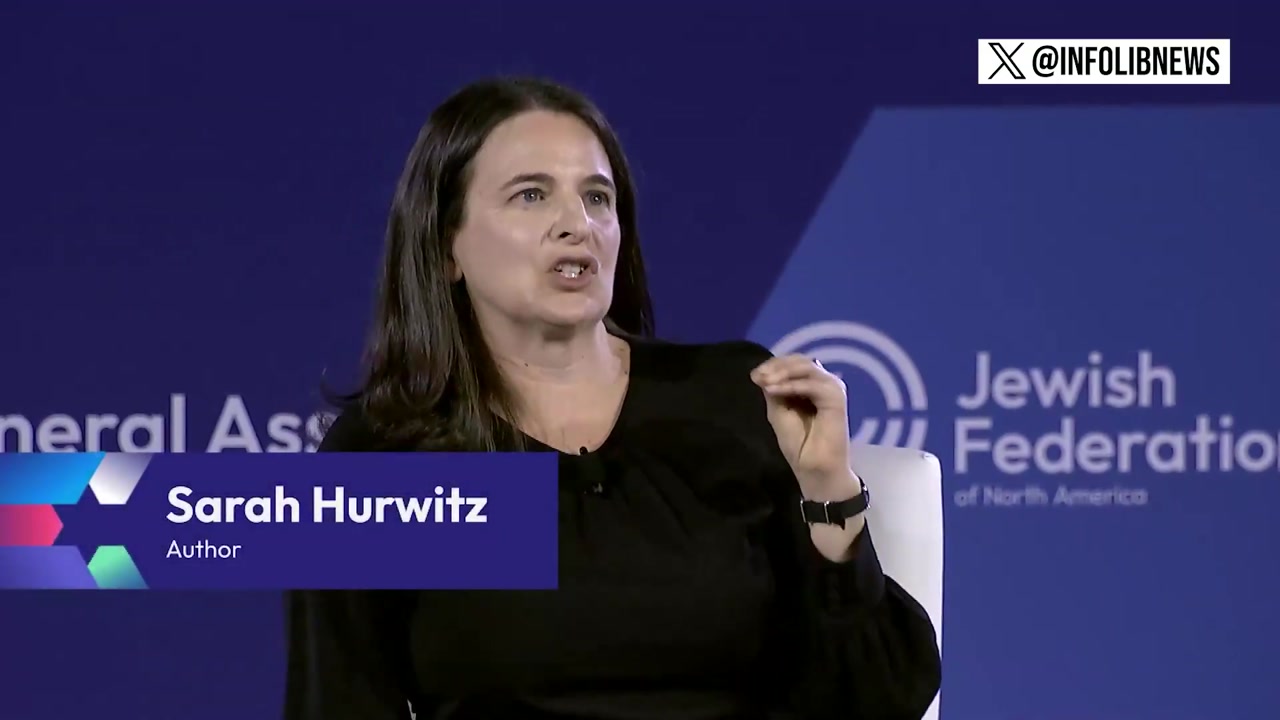 [Video] Sarah Hurwitz says Holocaust education has backfired on perceptions of Gaza