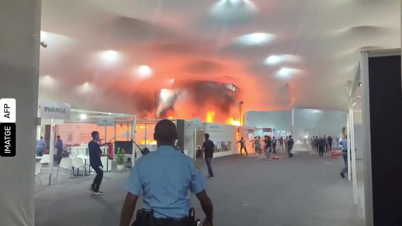 [Video] Fire at COP30 Climate Summit in Brazil