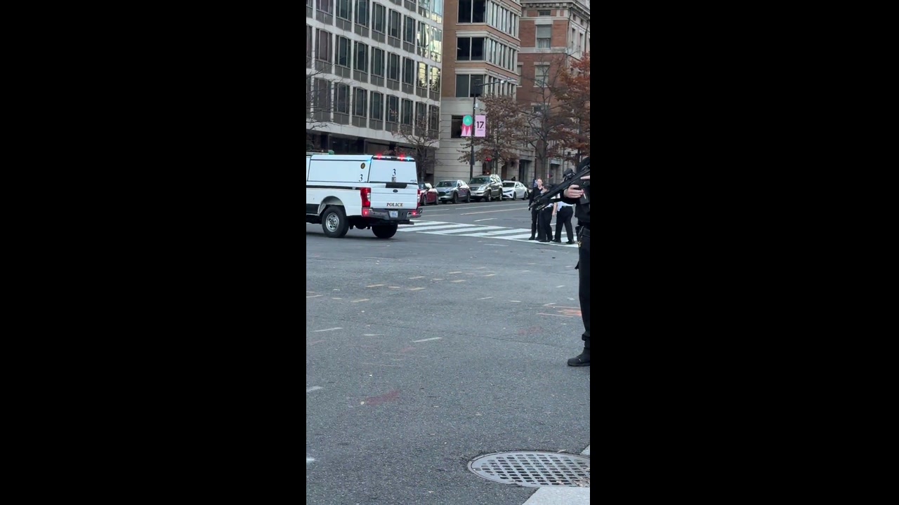 [Video] Two National Guard members shot in Washington, D.C.; shooter at large