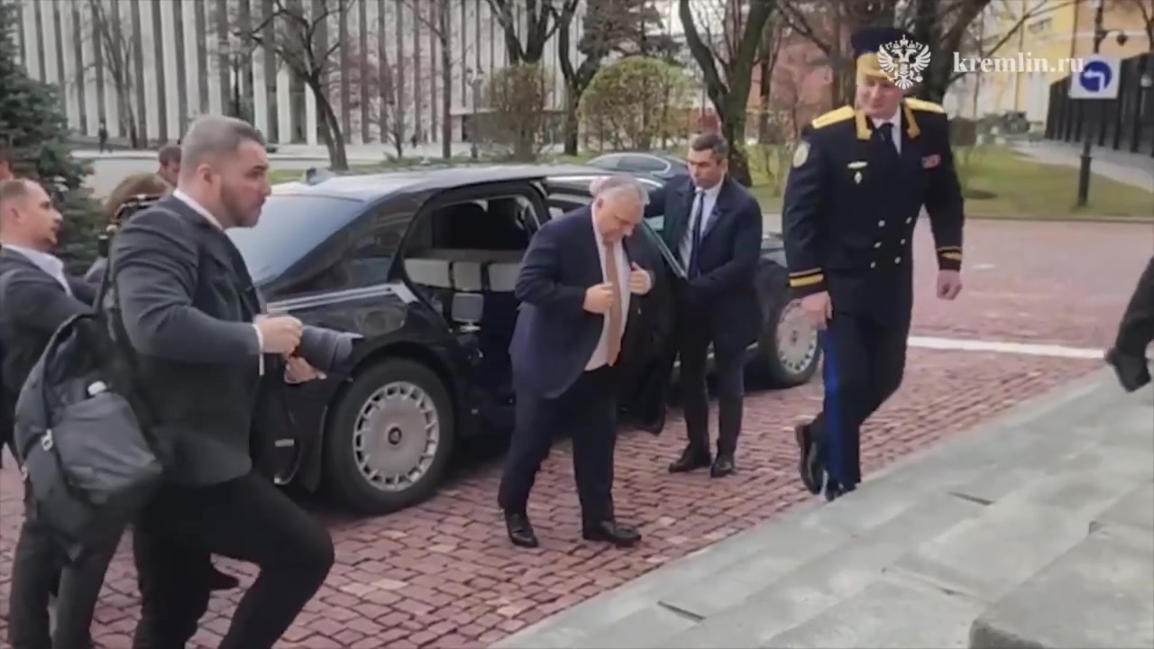 [Video] Hungarian Prime Minister Viktor Orbán meets with Vladimir Putin in Moscow