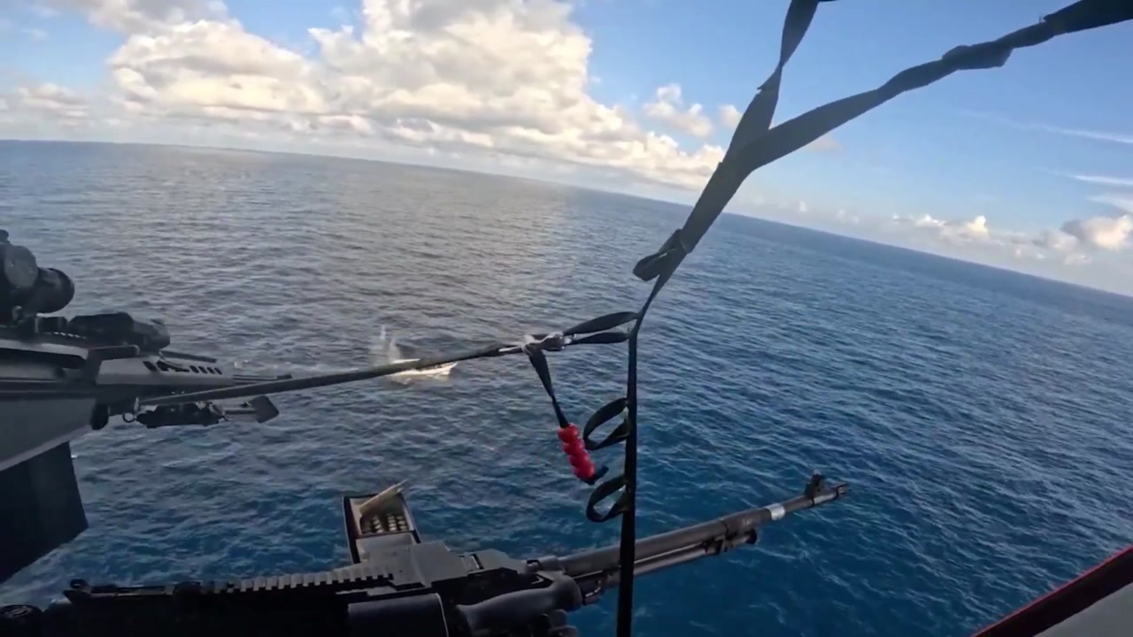 [Video] Coast Guard sniper takes out narco-boat in Eastern Pacific
