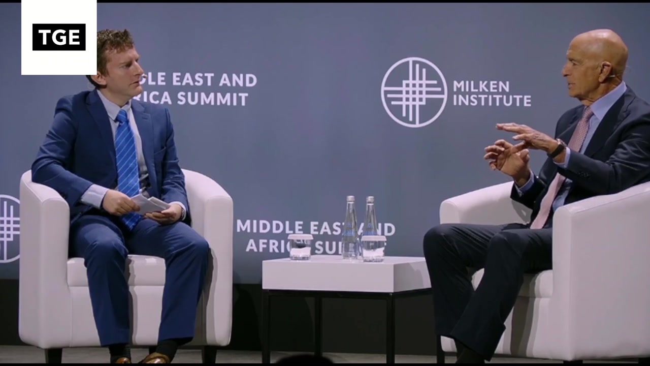 [Video] US Envoy Tom Barrack discusses Greater Israel philosophy and business