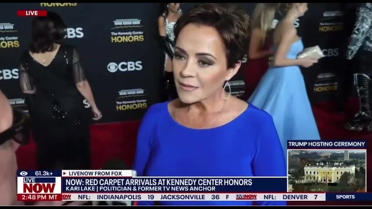 [Video] Reporter questions Kari Lake on Trump's changes at Kennedy Center